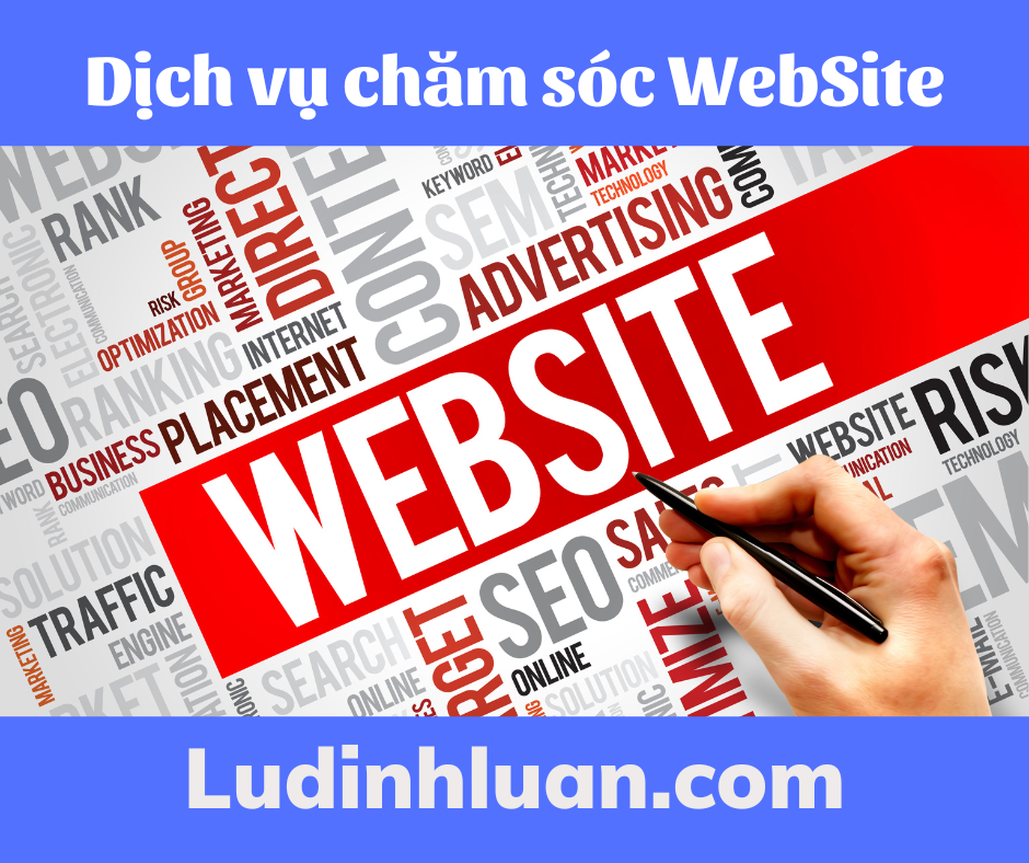 Dịch vụ chăm sóc Wbsite